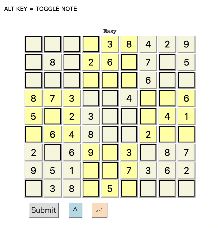 Game Preview - Sudoku